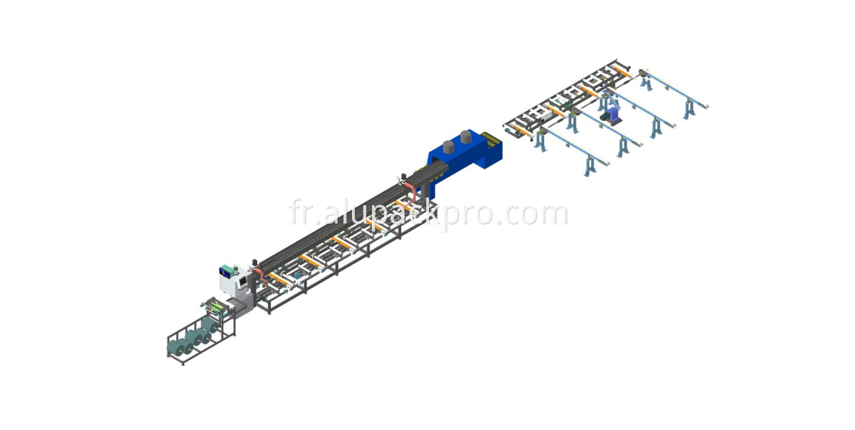 single aluminum bagging machine